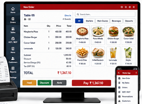 Yal Rest - Restaurant Management System